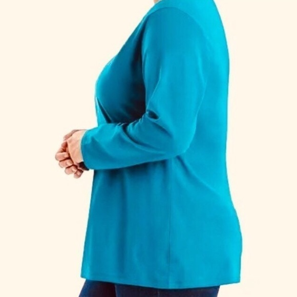 JMS Women's Tee Tunic Long Sleeve 4X - Picture 2 of 6